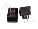 Plug housing 230V medium 74mm x 53mm x 43mm black 